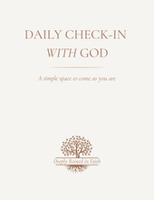 Load image into Gallery viewer, Daily Check-in  with God Journal
